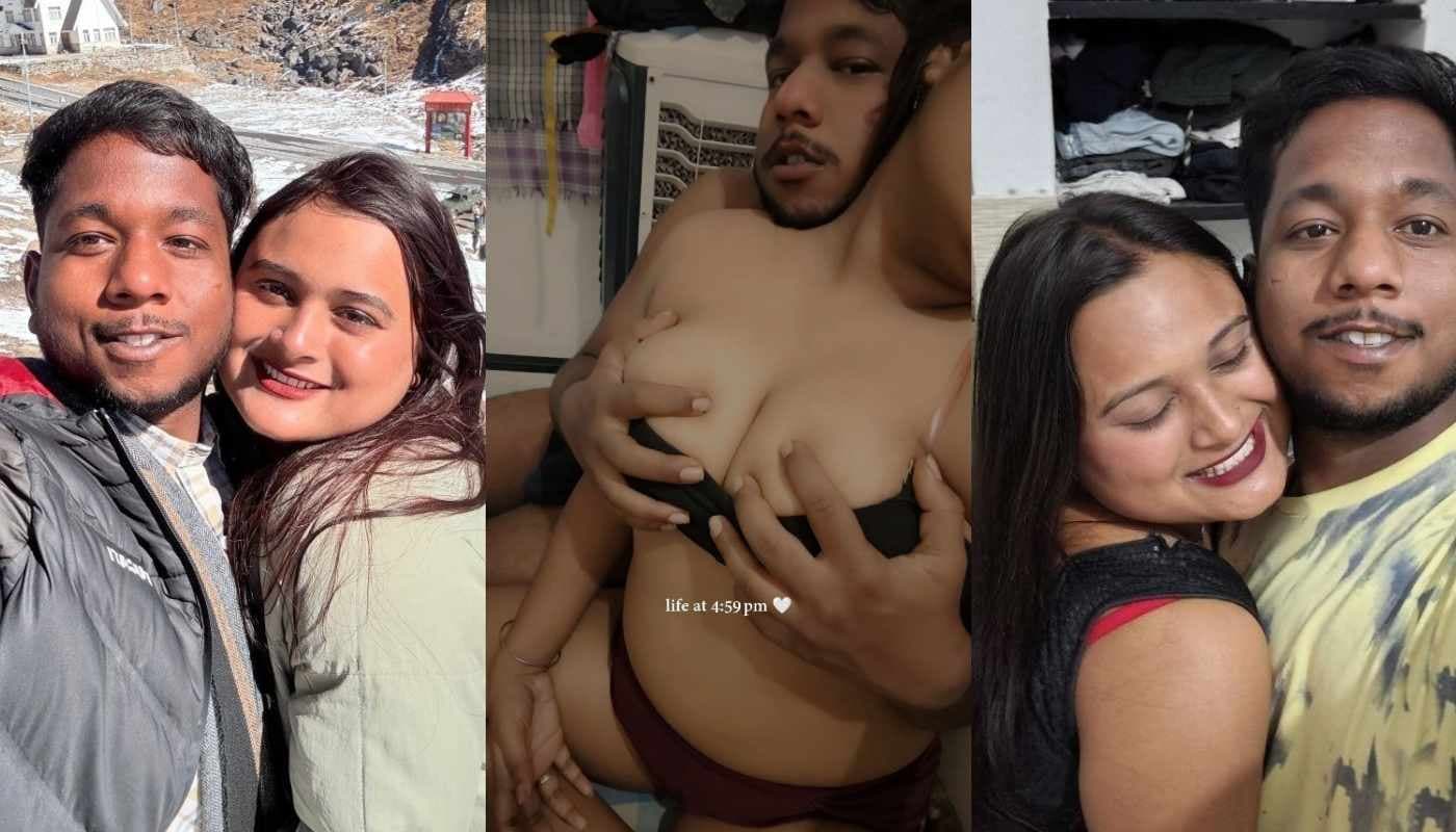 Desi Wife Sucking Hubby's Dick and Getting Her Big Boobs Sucked Hard