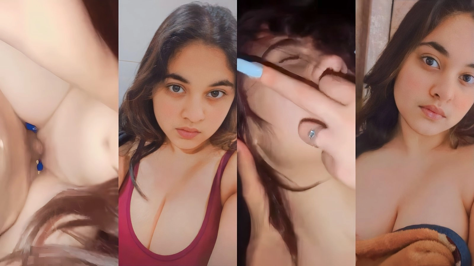 Busty Girlfriend Riding Hard Dick and Cumming