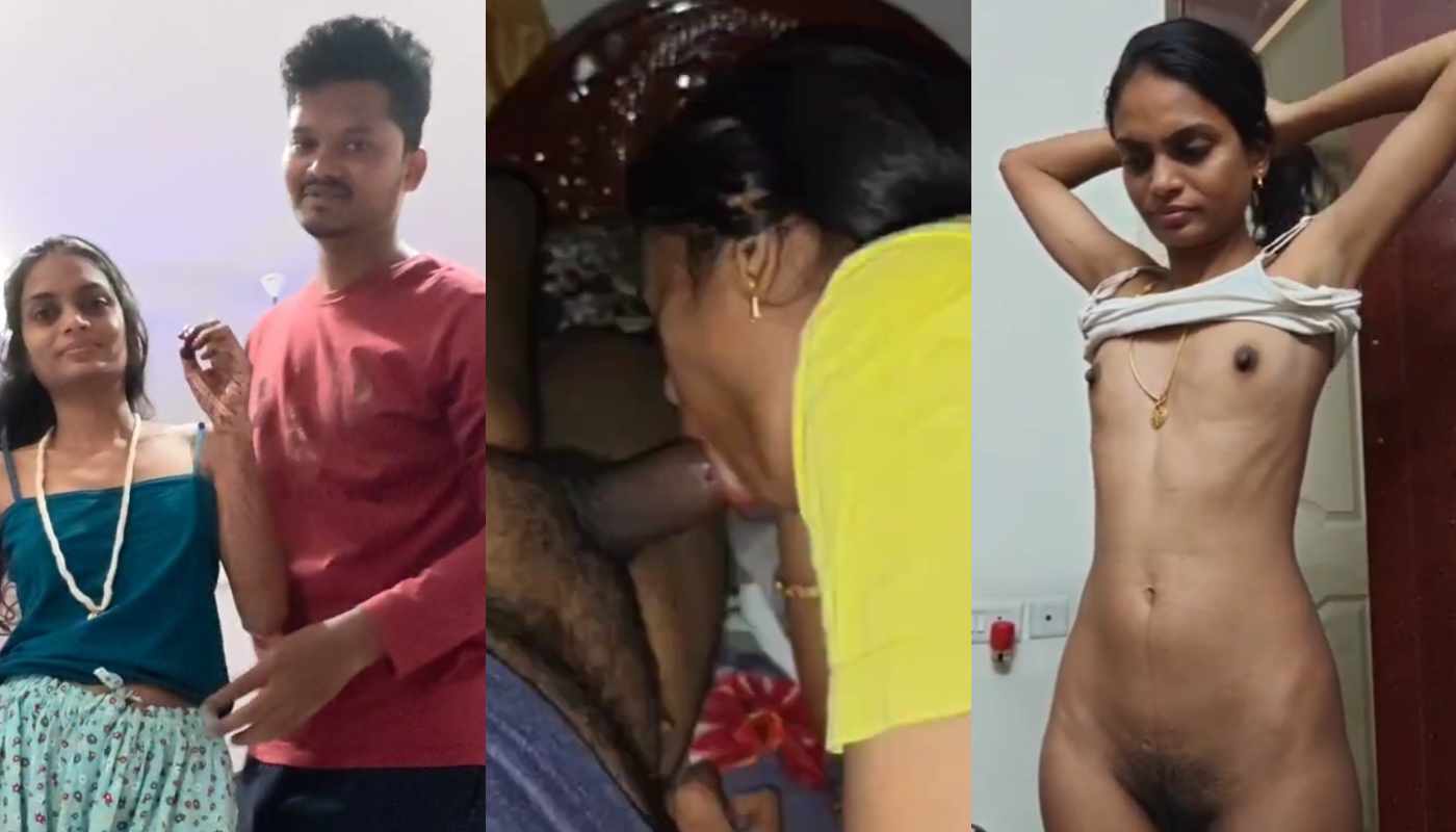 Slim Tamil Wife Anniversary Night Romance Blowjob And Nude Captured By Cuck Husband