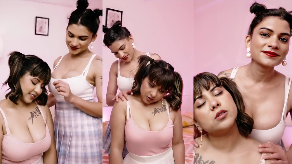 Resmi Nair and Tina Nandi in a Desi Lesbian Barbie Girl Sex Video