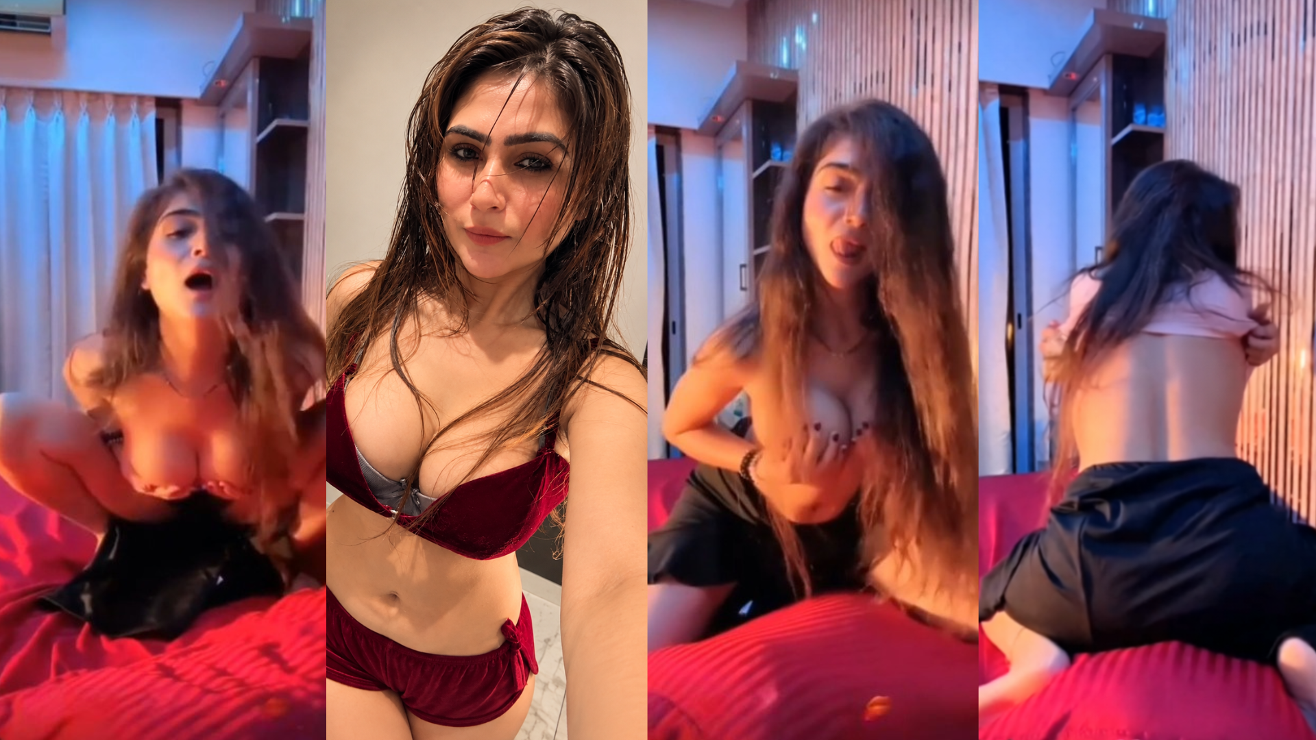 Hiral Radadiya Nude Tease Video - Boobs & Ass in Panty