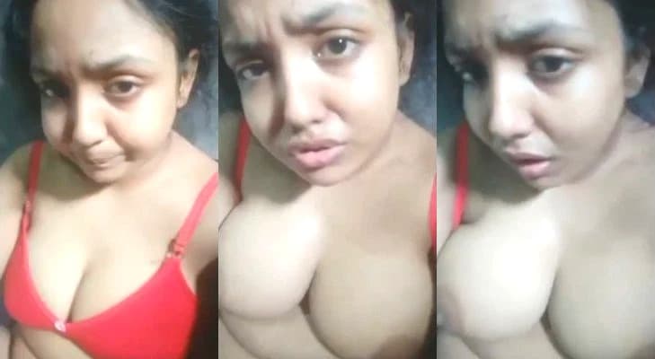 Desi Girl Leaked Nude MMS Flaunts Her Big Boobs And Hairy Pussy