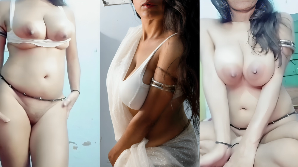Hot Milf Saree Strip Tease - Massive Boobs & Pussy Spreading