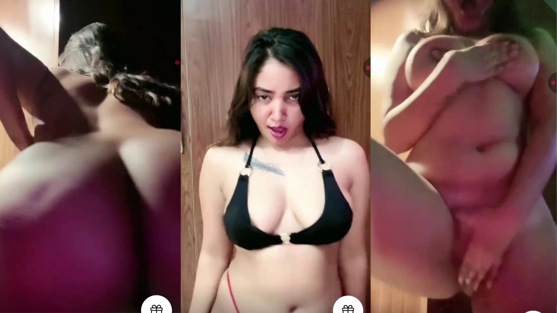 Tango Girl Live Stripped Fully Nude and Fingered