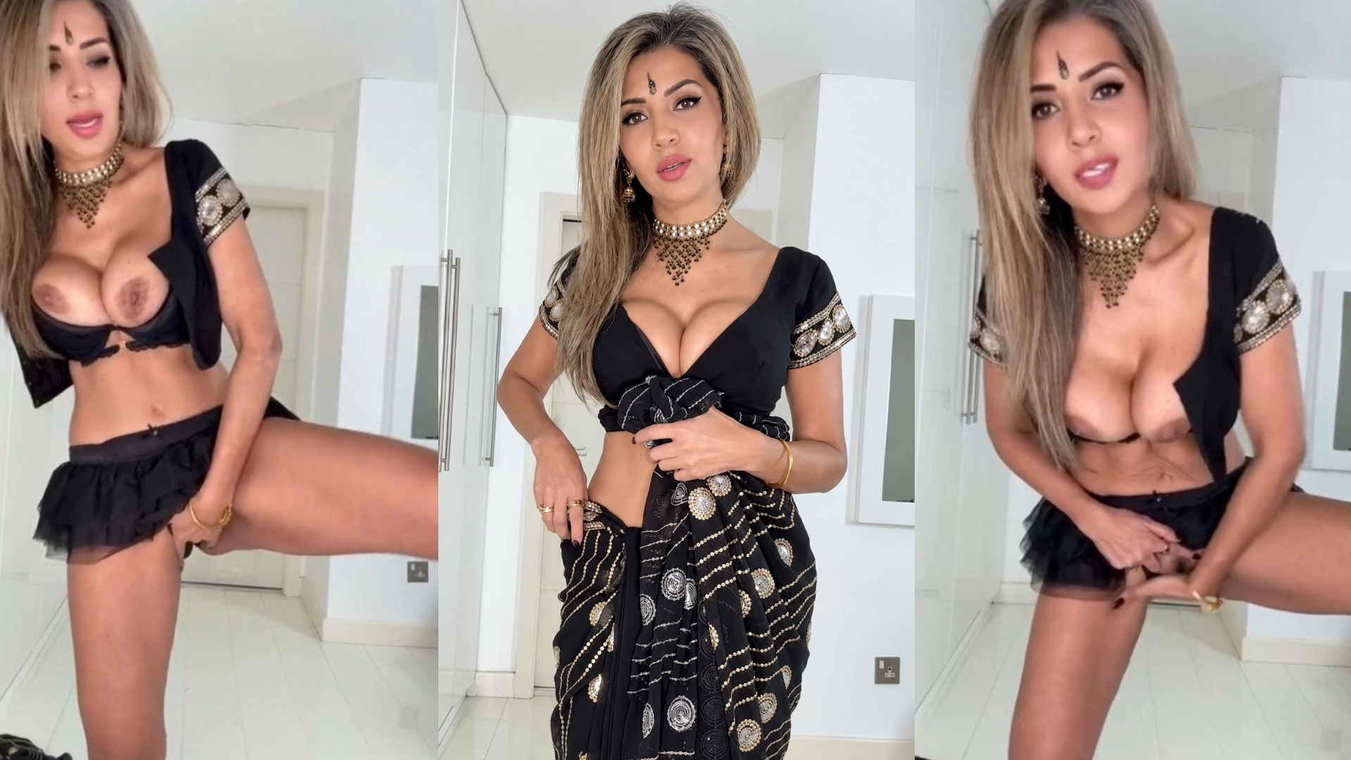 Anjali Kara Nude Video - Fingering Wet Desi Pussy & Boobs