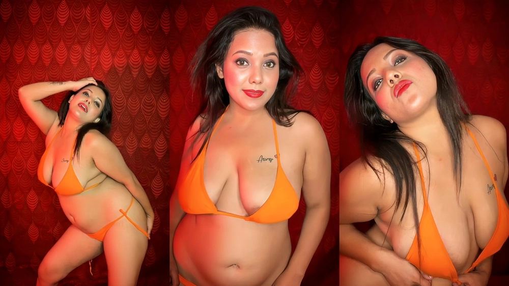 Barsha Sen Bengali Influencer Leaked Bikini Strip Tease Video