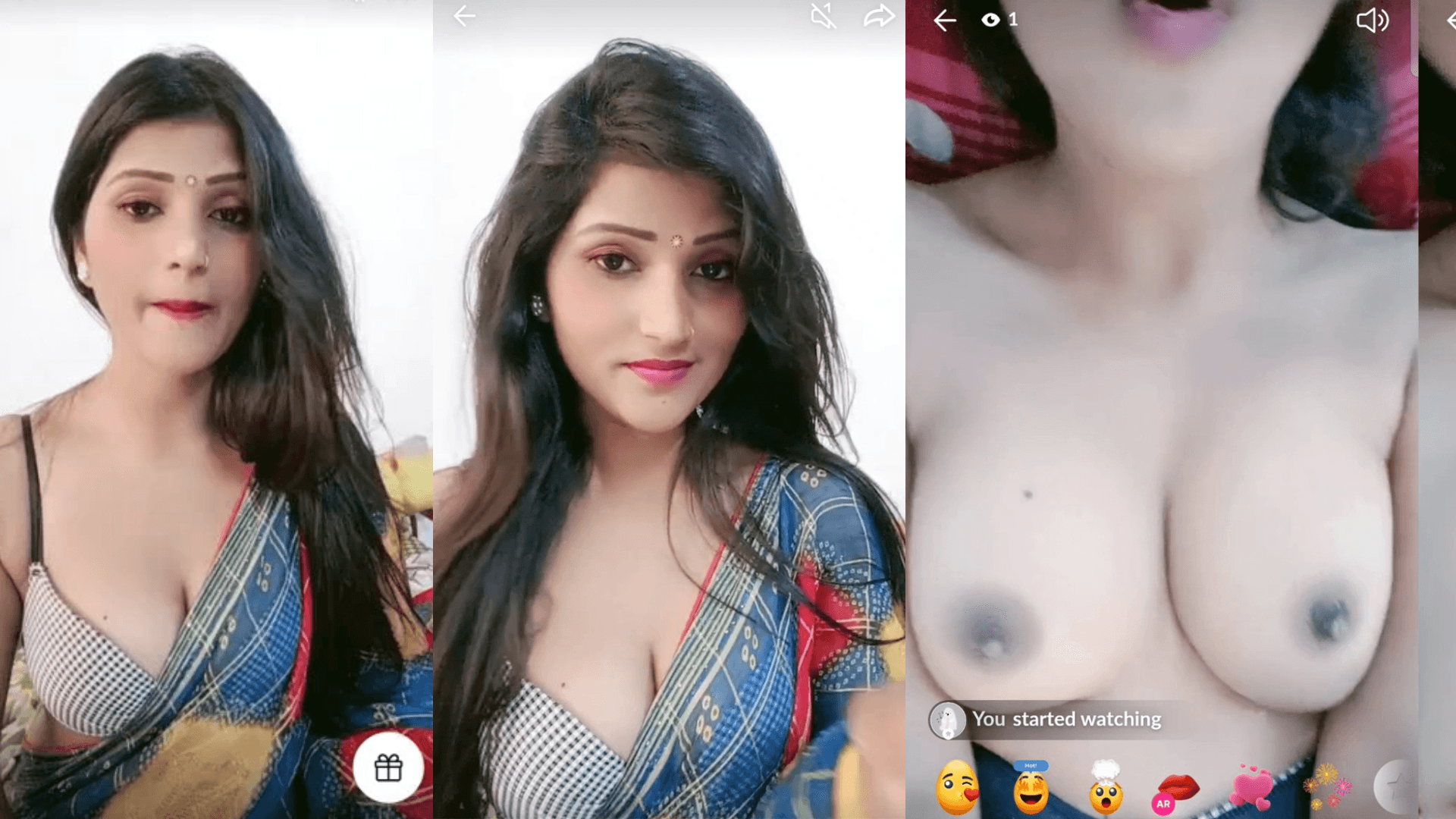 horny Marathi bhabhi strip nude on videocall