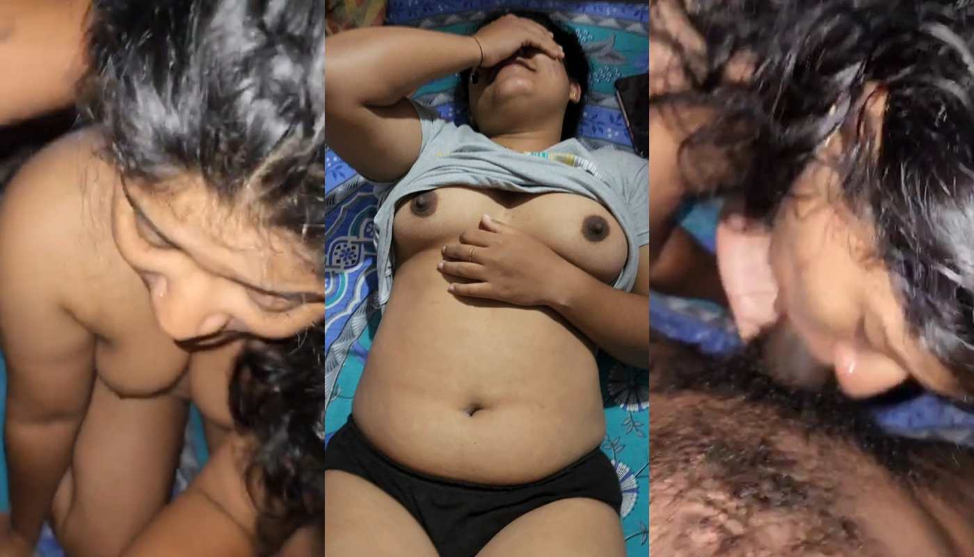 Shy Chubby Mallu Girlfriend Sucks Cock and Swallows Cum Leaked MMS