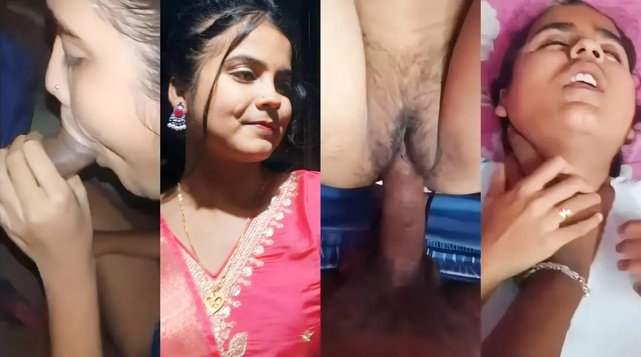 horny Bengali GF take a big cock in a sloppy fucking session
