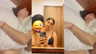 Newly Turned 19 Milky Punjabi Girl Screams "Bass" From Deep Missionary While Clutching The Pillow