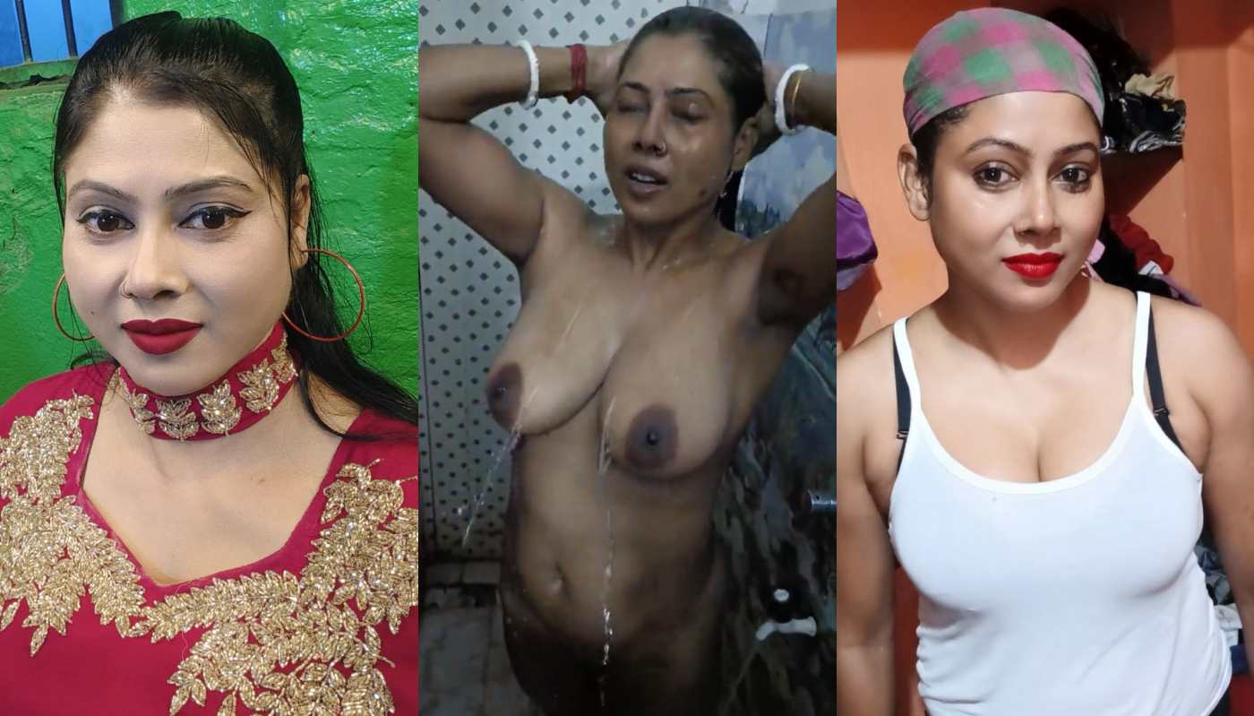 Desi lady taking bath