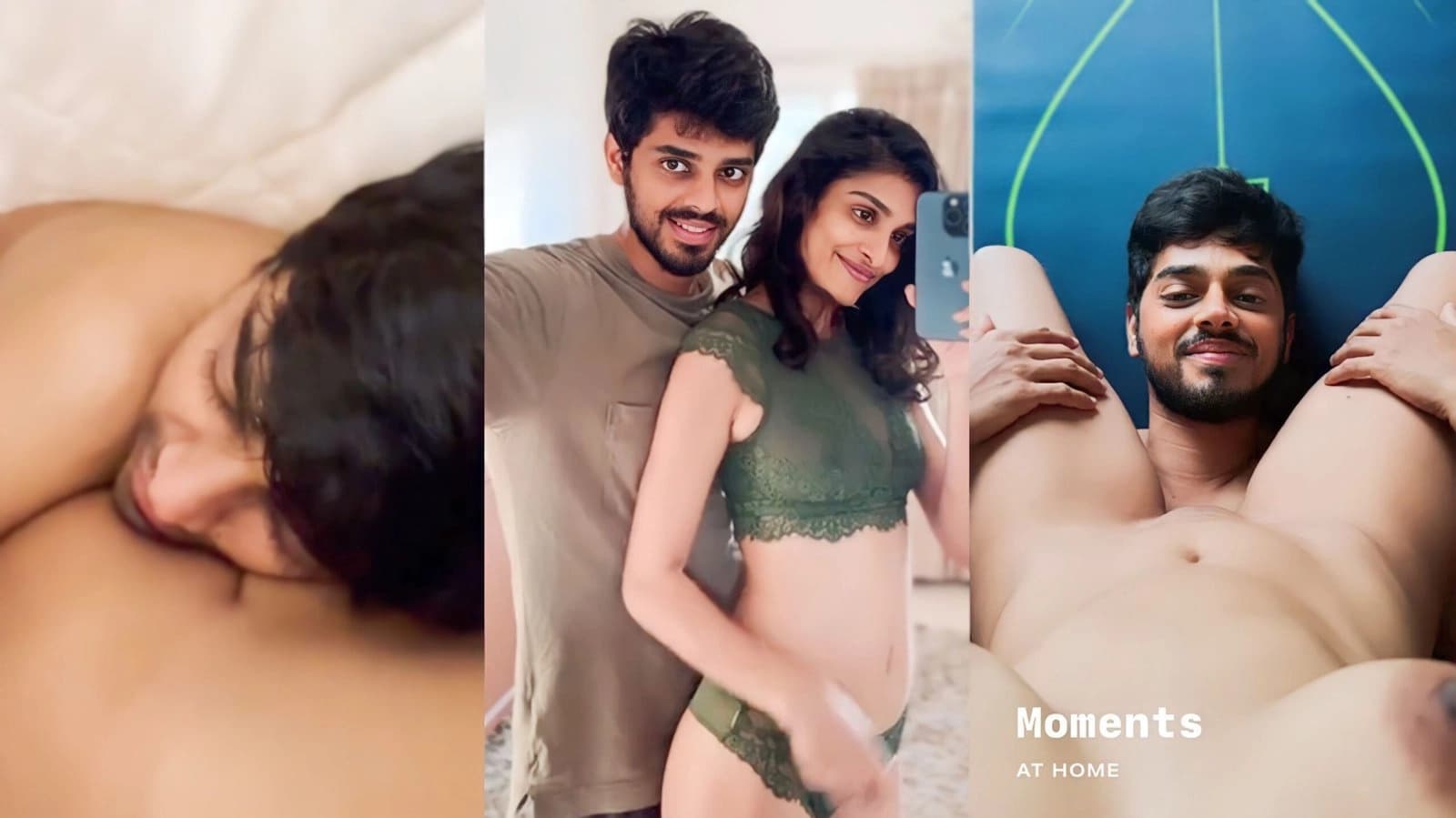 Hot desi lovers on vacation leak their private MMS, fucking