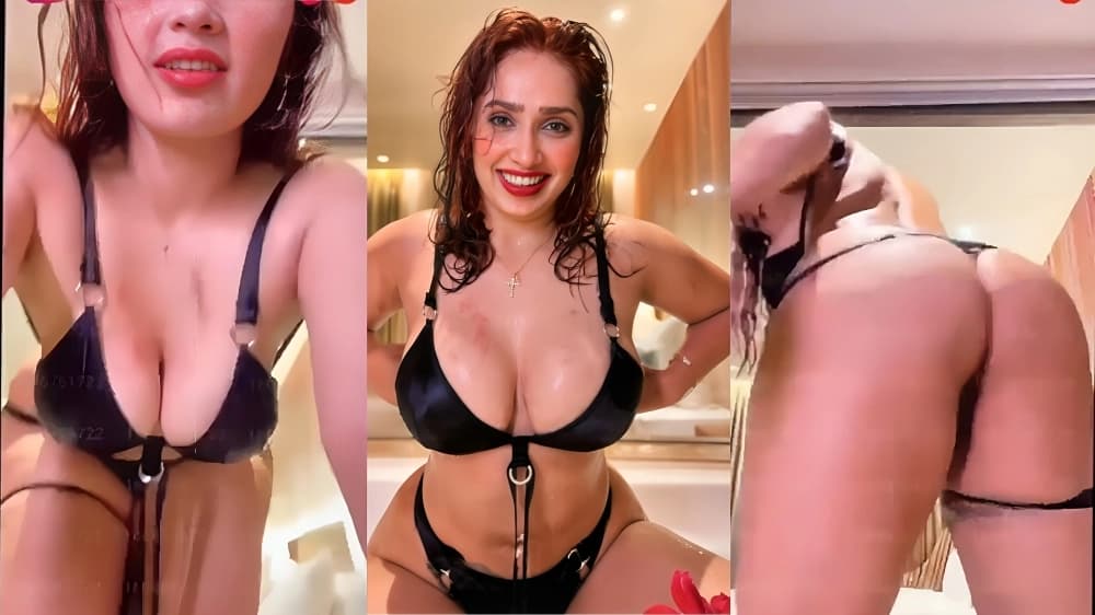 Aditi Mistry Jiggles Her Huge Boobs