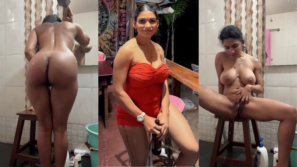 Hot mallu model Resmi Nair leaking nude bathroom video