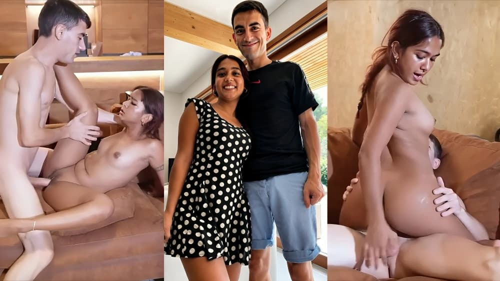 NRI babe Mia Z gets her tight pussy absolutely destroyed by Jordi's huge cock